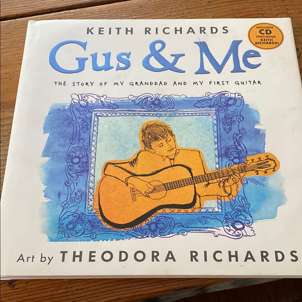Gus & Me Book by Keith Richards